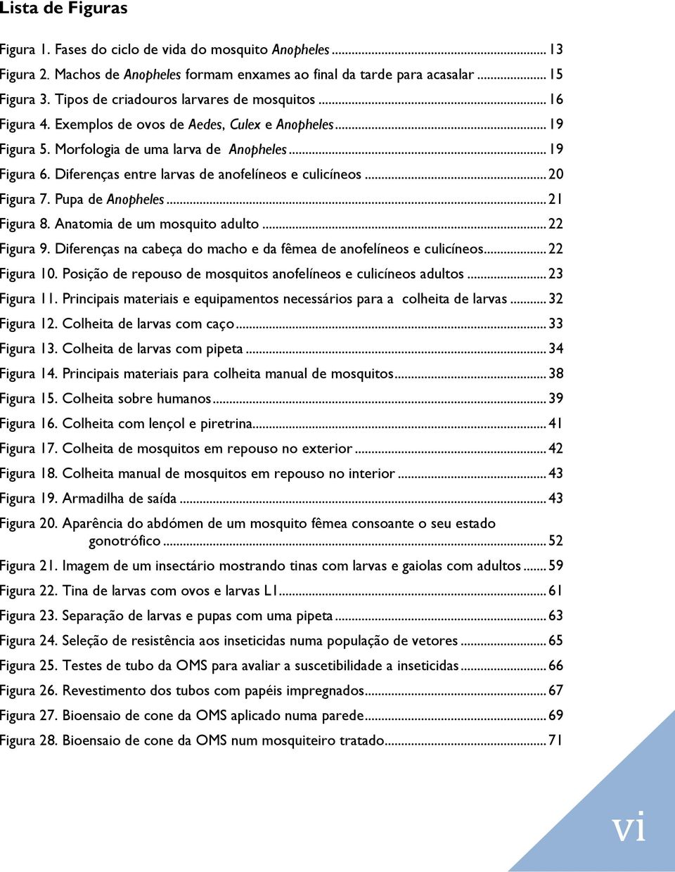 Diferenças entre larvas de anofelíneos e culicíneos... 20 Figura 7. Pupa de Anopheles... 21 Figura 8. Anatomia de um mosquito adulto... 22 Figura 9.