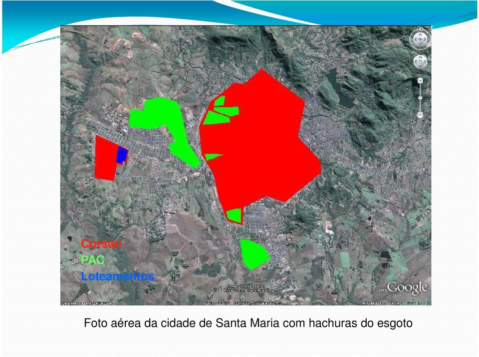 aérea da cidade de