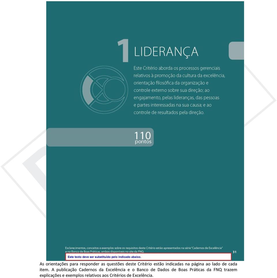 A publicação Cadernos da Excelência e o Banco de Dados de