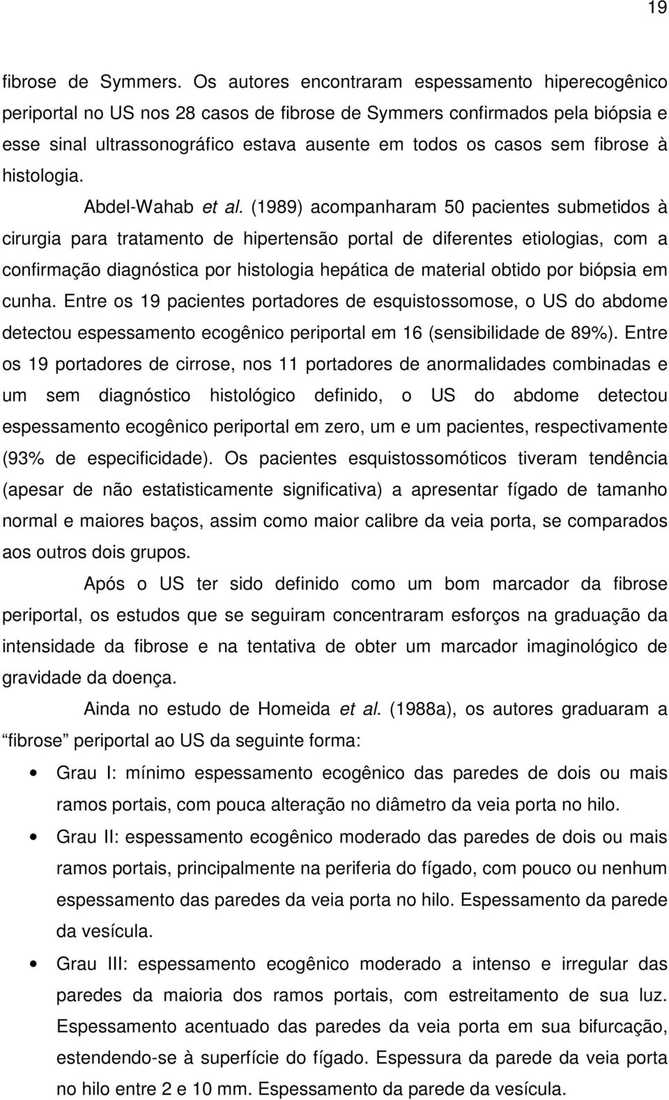 fibrose à histologia. Abdel-Wahab et al.