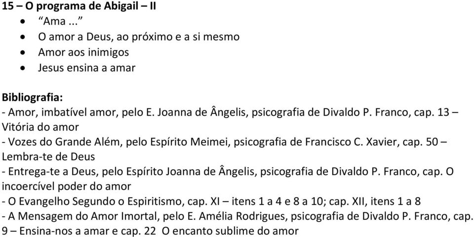 50 Lembra-te de Deus - Entrega-te a Deus, pelo Espírito Joanna de Ângelis, psicografia de Divaldo P. Franco, cap.