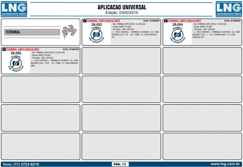 Similar: AEMCO (TA-609) >> APLIC.