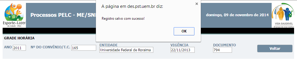 Alteração de PPNs MIMBOÉ SICAPP Jul/2014 2016 Login Cadastro na Plataforma da Grade SNELIS Horária do Convênio - PELC