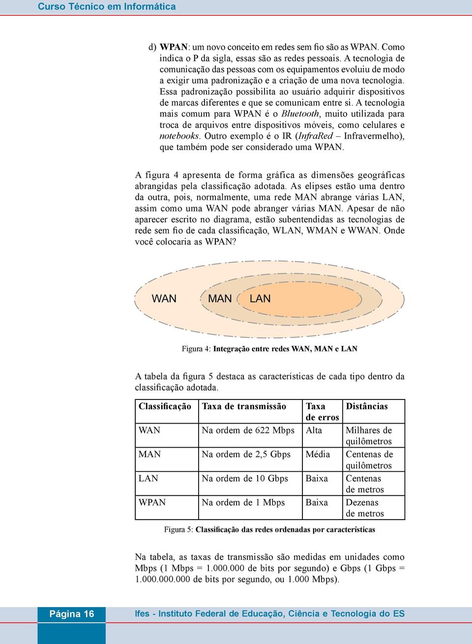 Essa padronização possibilita ao usuário adquirir dispositivos de marcas diferentes e que se comunicam entre si.