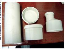 PVC REAÇÃO DE POLIADIÇÃO Tubos flexíveis Couro-plástico