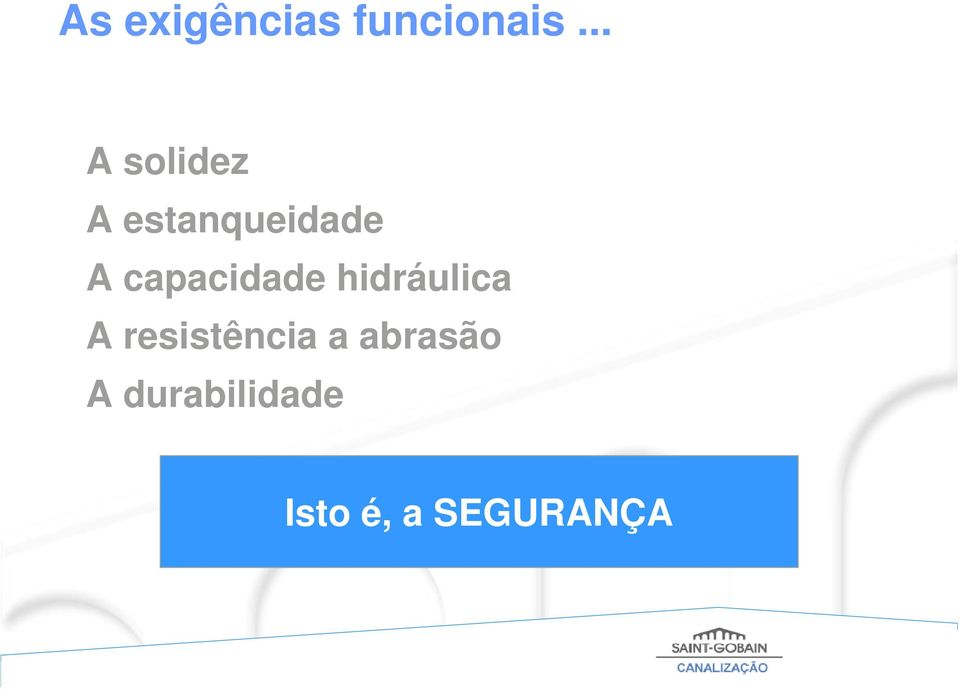 capacidade hidráulica A