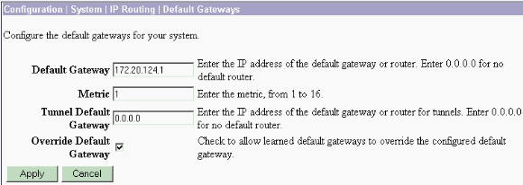 DNS Server(s): DNS Server Not Configured DNS Domain Name: Default Gateway: Default Gateway Not Configured 1) Configure Ethernet #1 (Private) 2) Configure Ethernet #2 (Public) 3) Configure Ethernet #3