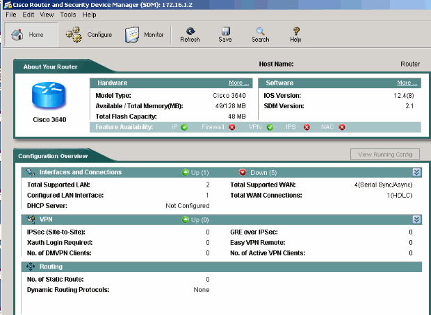 Configurar Nesta seção, você é presentado com a informação para configurar as configurações básicas para o roteador em uma rede.