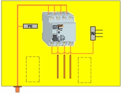 12.2 Aplicações: Dispositivo "DR" Proteção: Choques elétricos Proteção: Risco de incêndio