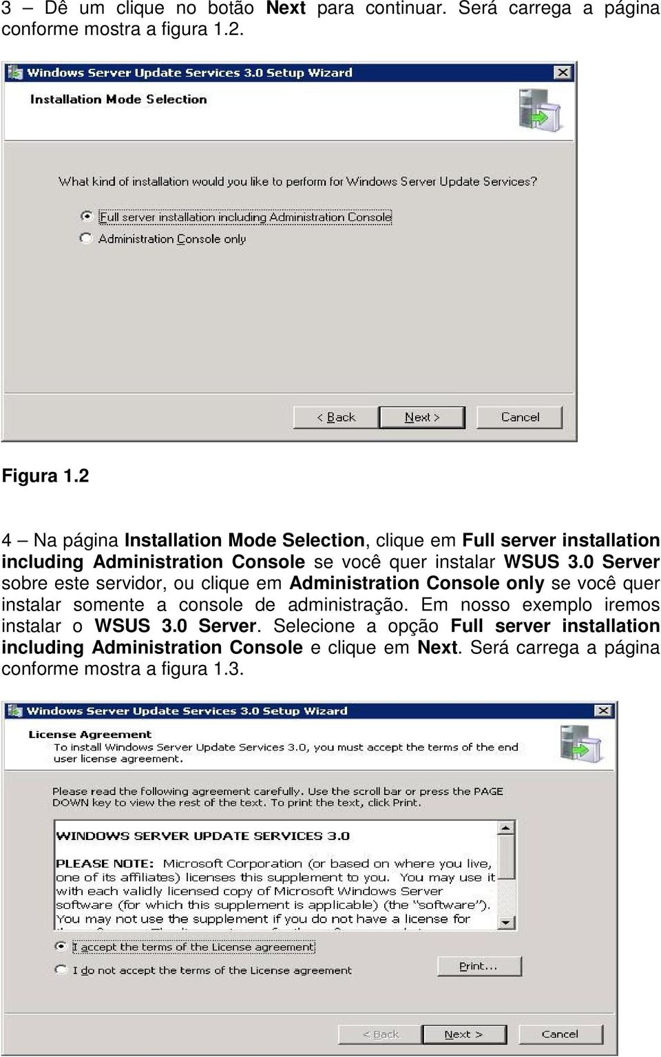 0 Server sobre este servidor, ou clique em Administration Console only se você quer instalar somente a console de administração.
