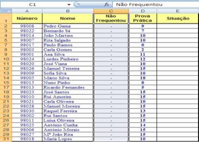 I. Criar o procedimento SUBrotina: a) Abrir o editor do VBA (ALT+F11 ou, em alternativa PROGRAMADOR Código Visual Basic) b) Inserir um módulo: menu Insert Module c) Inserir uma subrotina: menu Insert