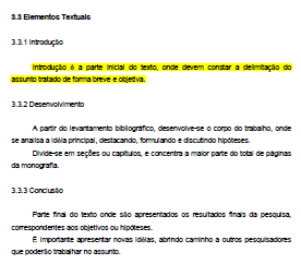 Elementos textuais