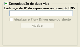 BEM-VINDO 12 Etapa 4 Atualizar o driver da impressora para incluir as opções do Fiery EX4112/4127 No computador com Windows XP de um usuário: 1 Clique em Iniciar e escolha Impressoras e aparelhos de