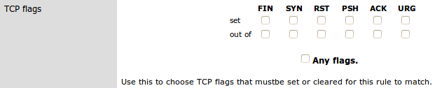 TCP Flags: Estes são bits de controle que indicam diversos estados de conexão ou informações sobre como