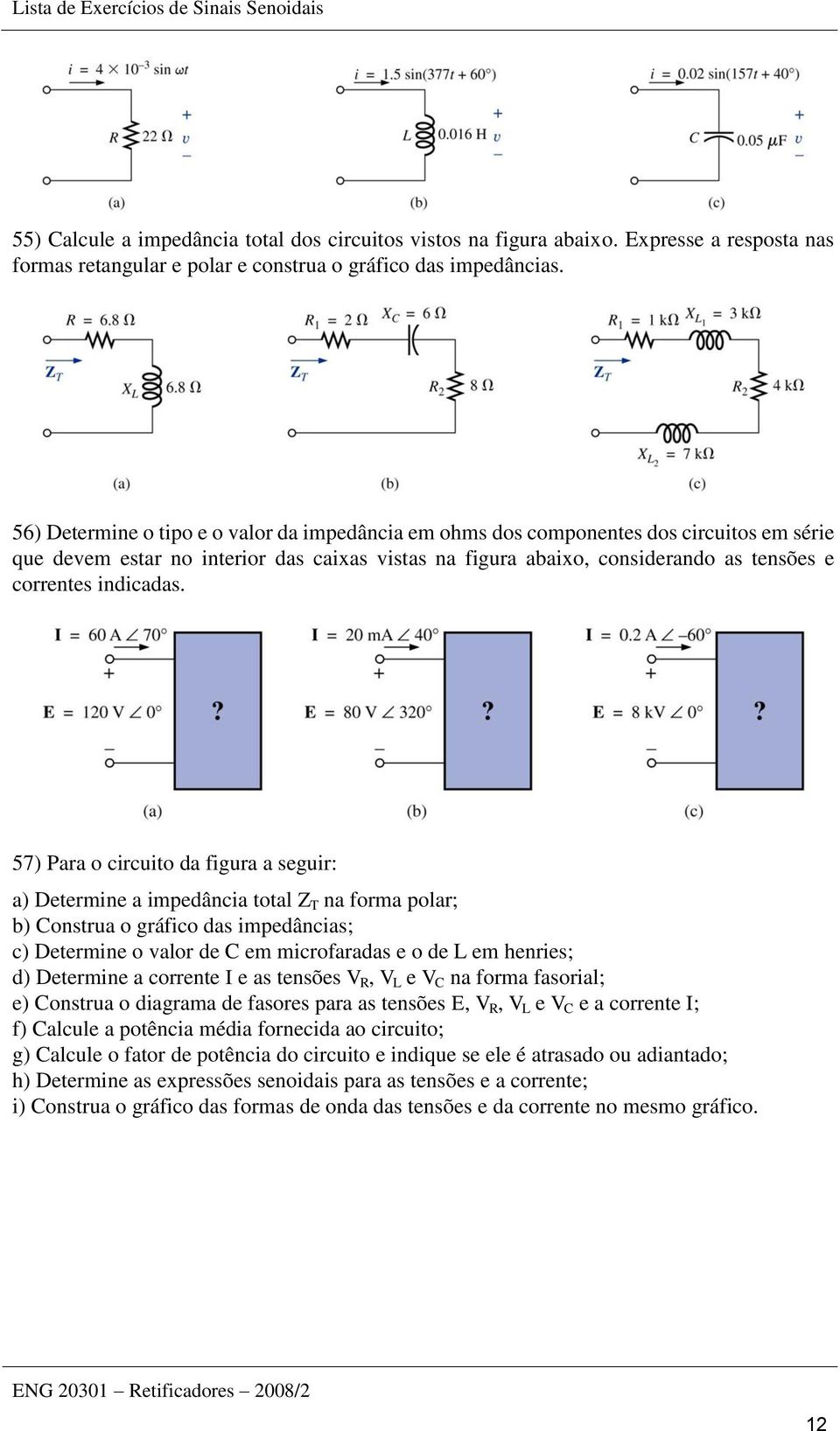 indicadas.