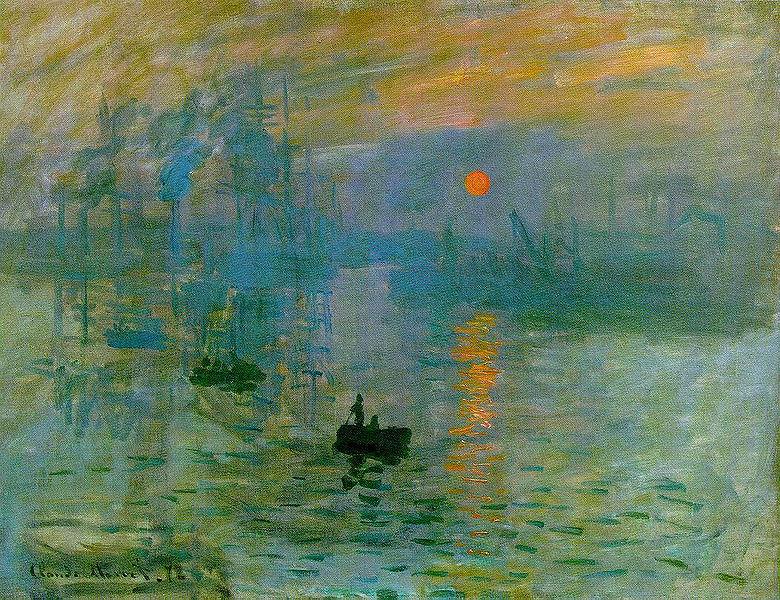 OSCAR-CLAUDE MONET - IMPRESSÃO,