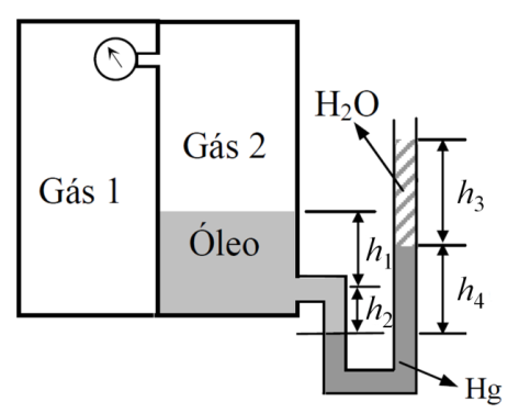 Resp: a) pg2 = 32970 Pa; b) pg1 = 17970 Pa; pabs,g1 = 115204,08 Pa. C - Empuxo e Peso Aparente 14. (Exemplo 14.5, pág. 69, Halliday & Resnick, V2, 8ª Ed.