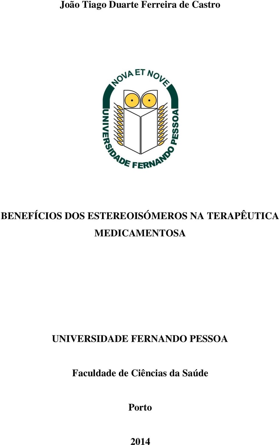 TERAPÊUTICA MEDICAMENTOSA UNIVERSIDADE