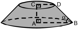 r. r. 5 r. Questão ) Sejam V b e V c os volumes dos sólidos gerados quando um triângulo retângulo gira em torno dos catetos b e c, respectivamente.