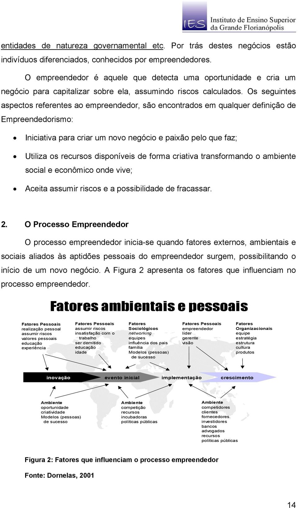 Os seguintes aspectos referentes ao empreendedor, são encontrados em qualquer definição de Empreendedorismo: Iniciativa para criar um novo negócio e paixão pelo que faz; Utiliza os recursos