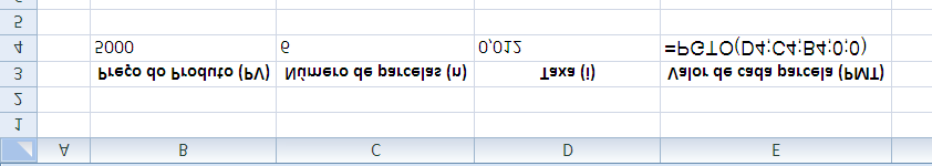 Ou seja, o comprador terá que dar uma entrada de R$ 858,38 e mais 5 parcelas de mesmo valor.