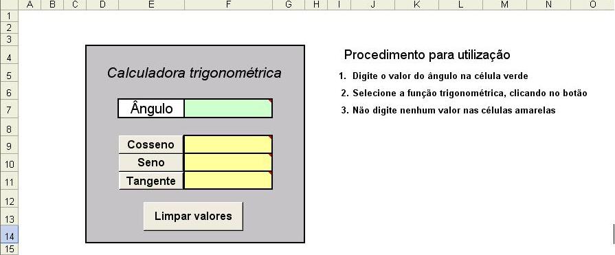 Resolução de triângulos com ângulos conhecidos (o uso da calculadora) Em muitos casos, para a resolução dos triângulos é necessário conhecermos pelo menos o valor de um ângulo e a partir daí,