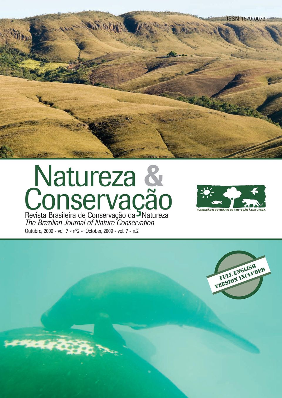 Journal of Nature Conservation Outubro, 2009 - vol.