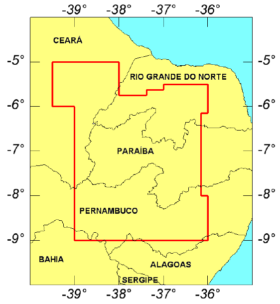 S AEROGEOFÍSICOS PARAÍBA-RIO GRANDE DO NORTE E