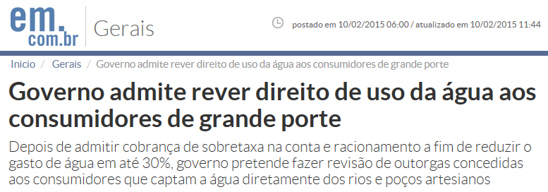 SITUAÇÃO REAL NA