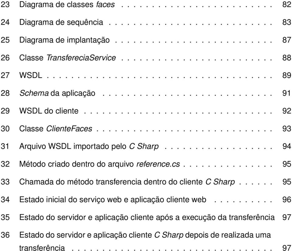 ............................ 93 31 Arquivo WSDL importado pelo C Sharp.................. 94 32 Método criado dentro do arquivo reference.cs.