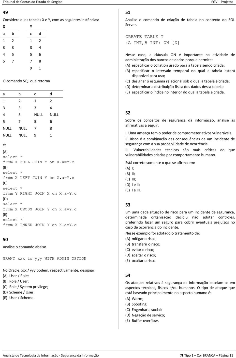 a=Y.c 50 Analise o comando abaixo.