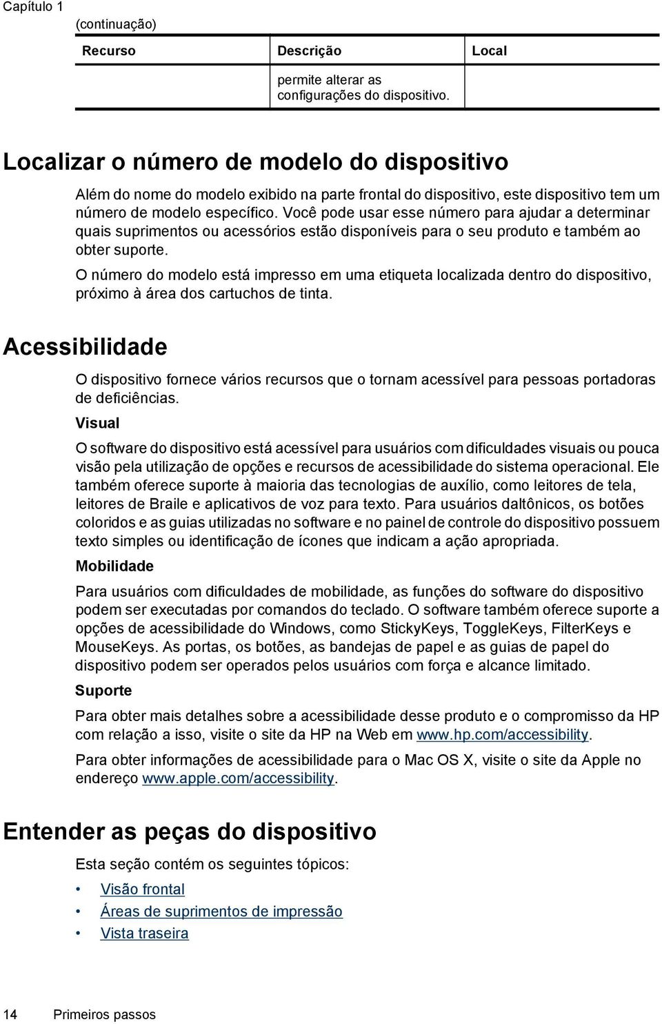 Você pode usar esse número para ajudar a determinar quais suprimentos ou acessórios estão disponíveis para o seu produto e também ao obter suporte.