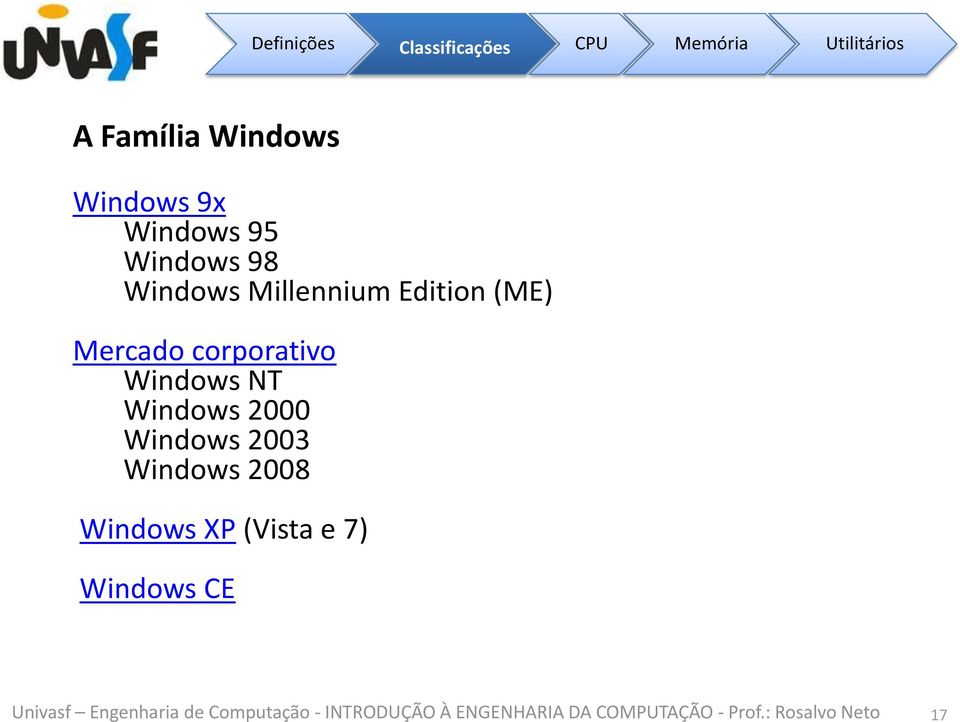 corporativo Windows NT Windows 2000 Windows