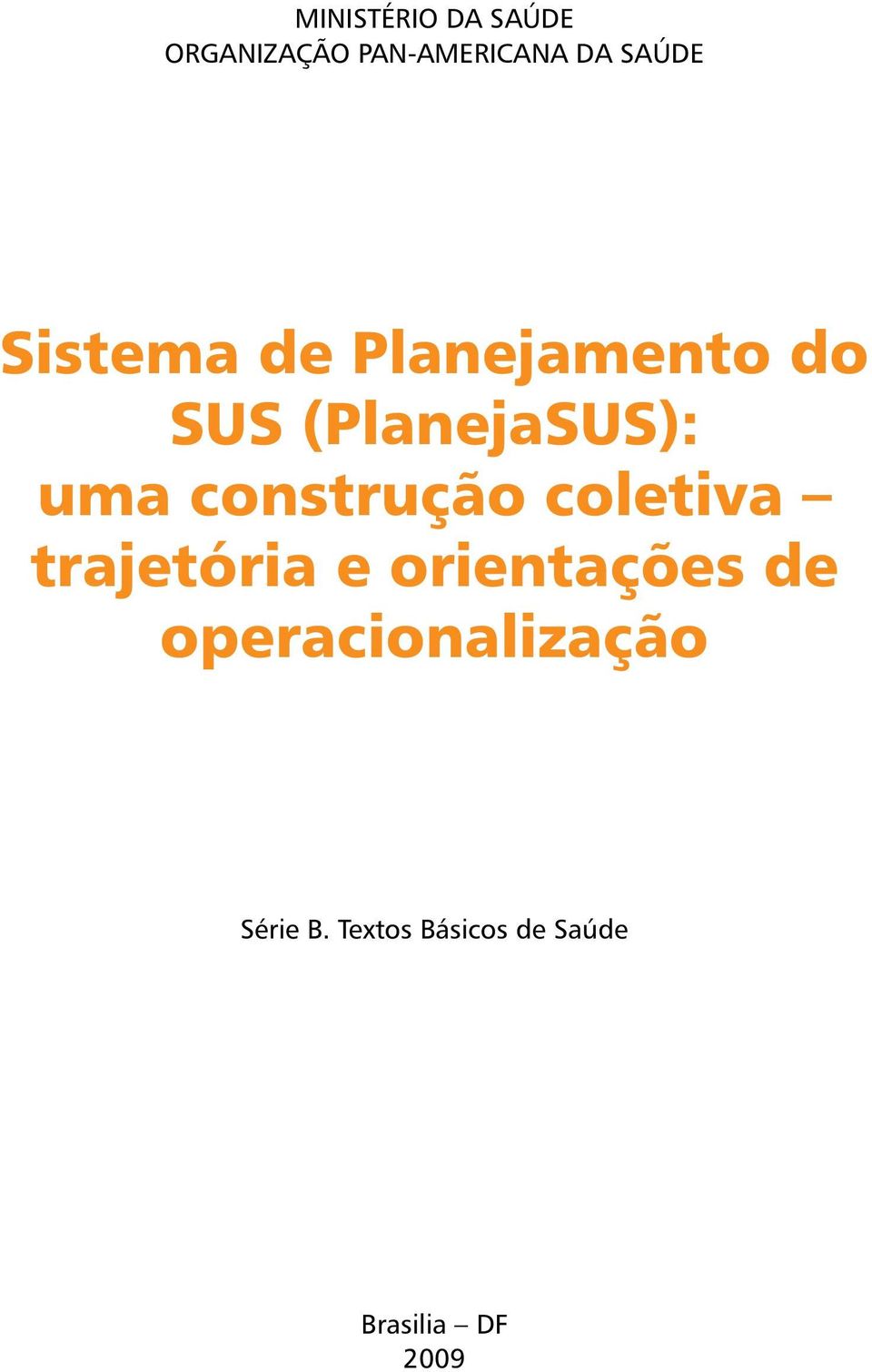 construção coletiva trajetória e orientações de