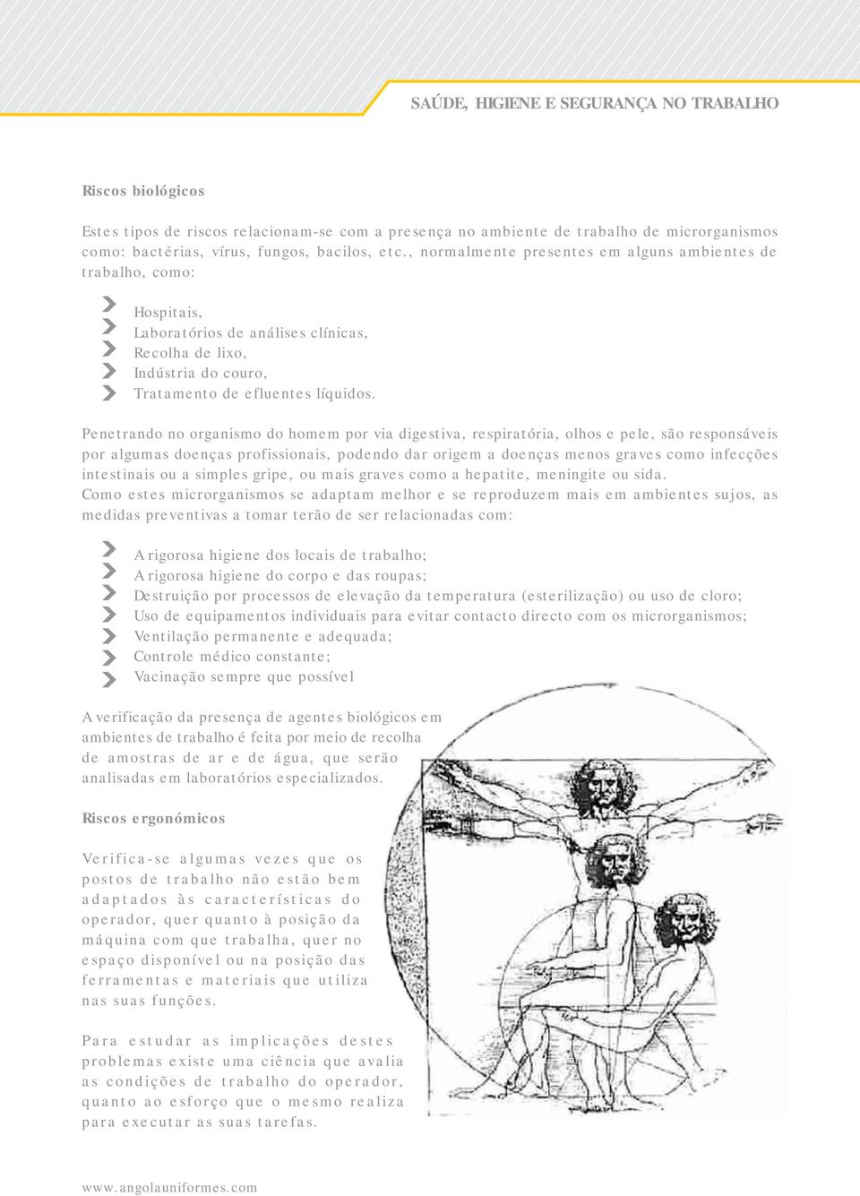 Penetrando no organismo do homem por via digestiva, respiratória, olhos e pele, são responsáveis por algumas doenças profissionais, podendo dar origem a doenças menos graves como infecções