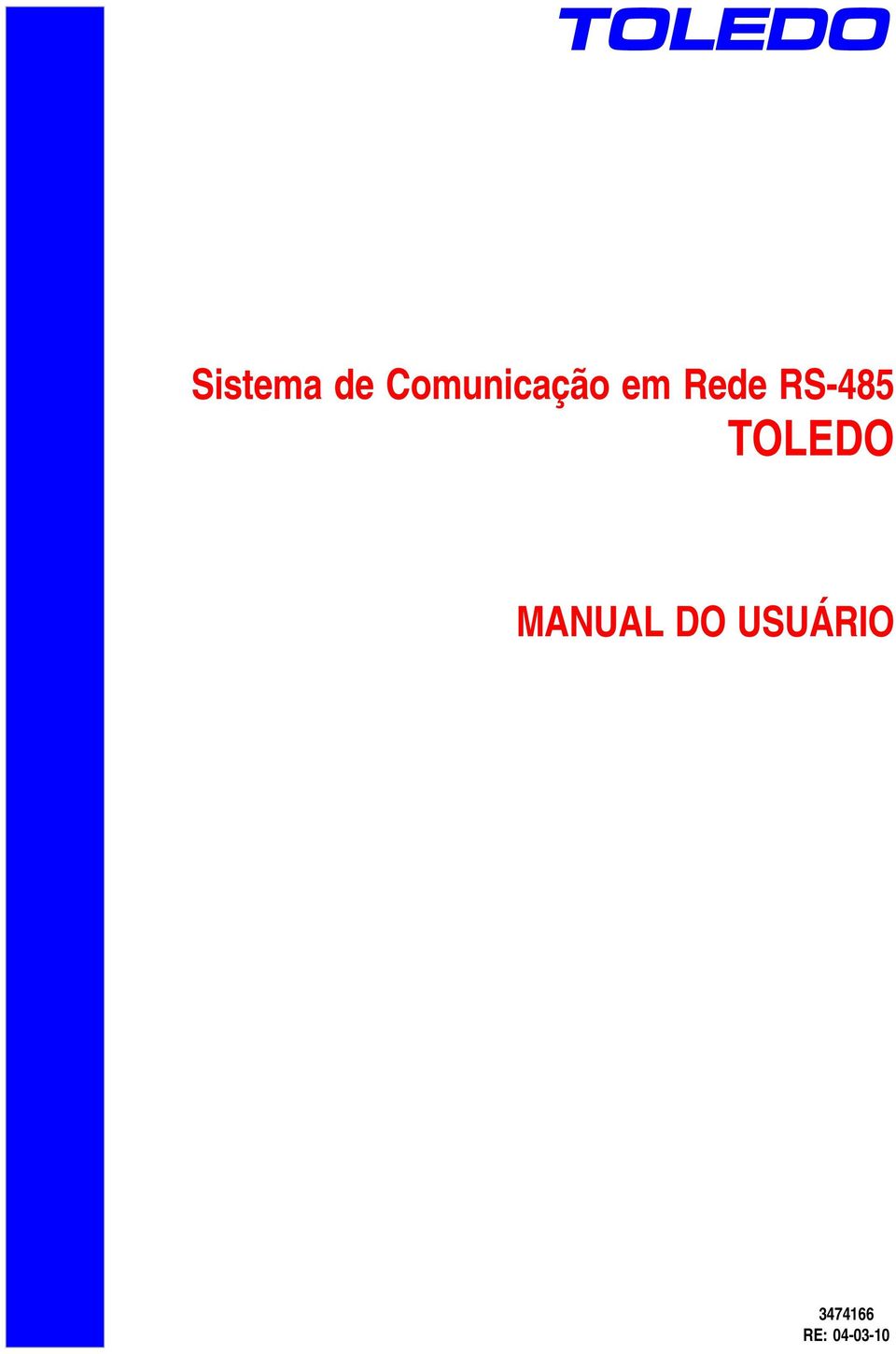 RS-485 TOLEDO MANUAL