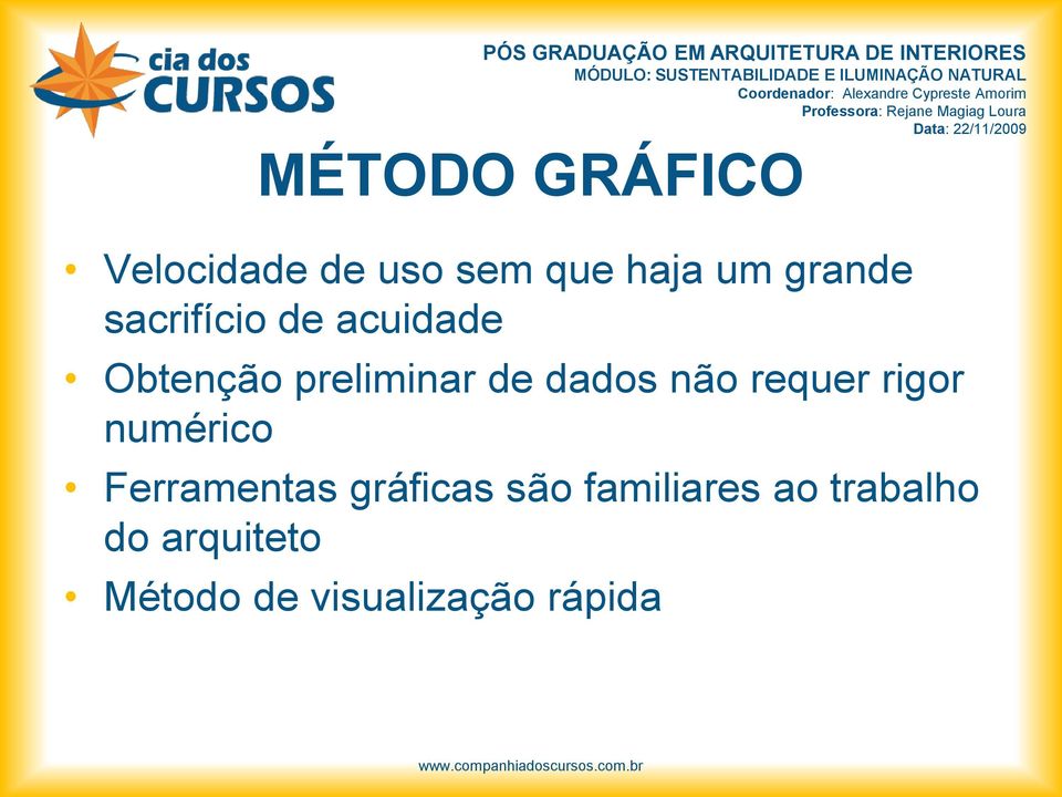 Ferramentas gráficas são familiares ao trabalho do arquiteto