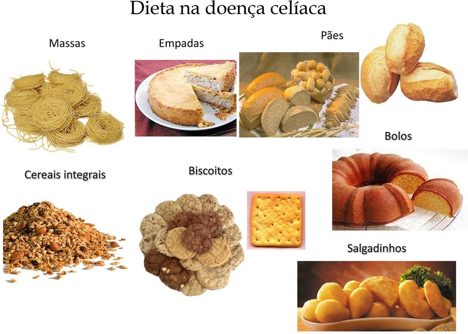 Pães Bolos Cereais