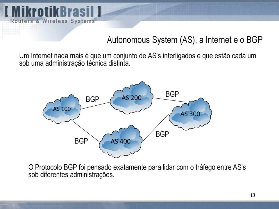 administração técnica distinta.