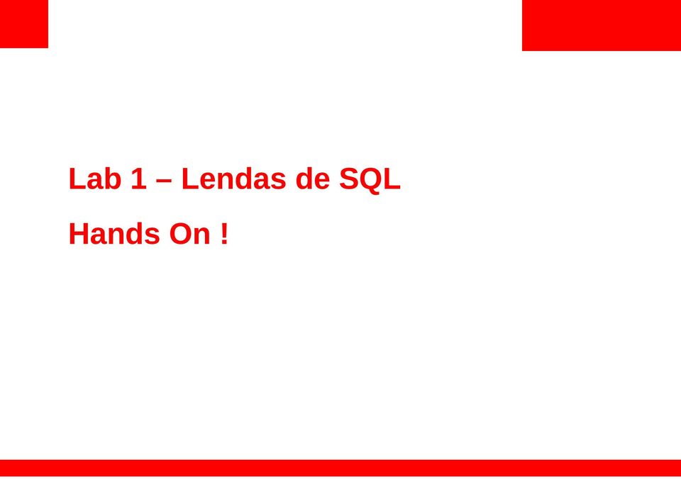SQL Hands