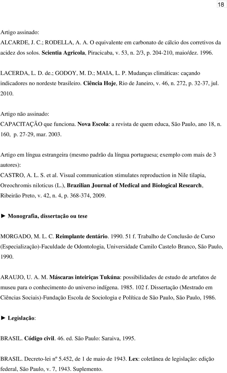 Artigo não assinado: CAPACITAÇÃO que funciona. Nova Escola: a revista de quem educa, São Paulo, ano 18, n. 160, p. 27-29, mar. 2003.