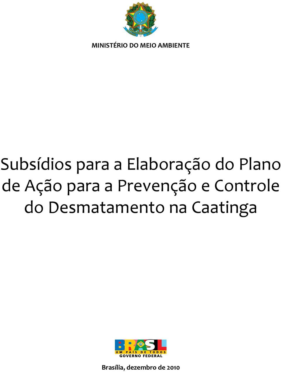 para a Prevenção e Controle do