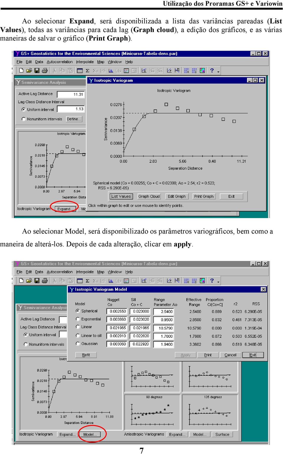 maneiras de salvar o gráfico (Print Graph).