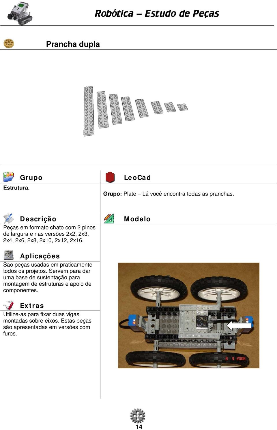 São peças usadas em praticamente todos os projetos.