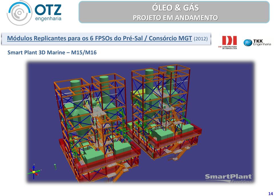 FPSOs do Pré-Sal / Consórcio MGT