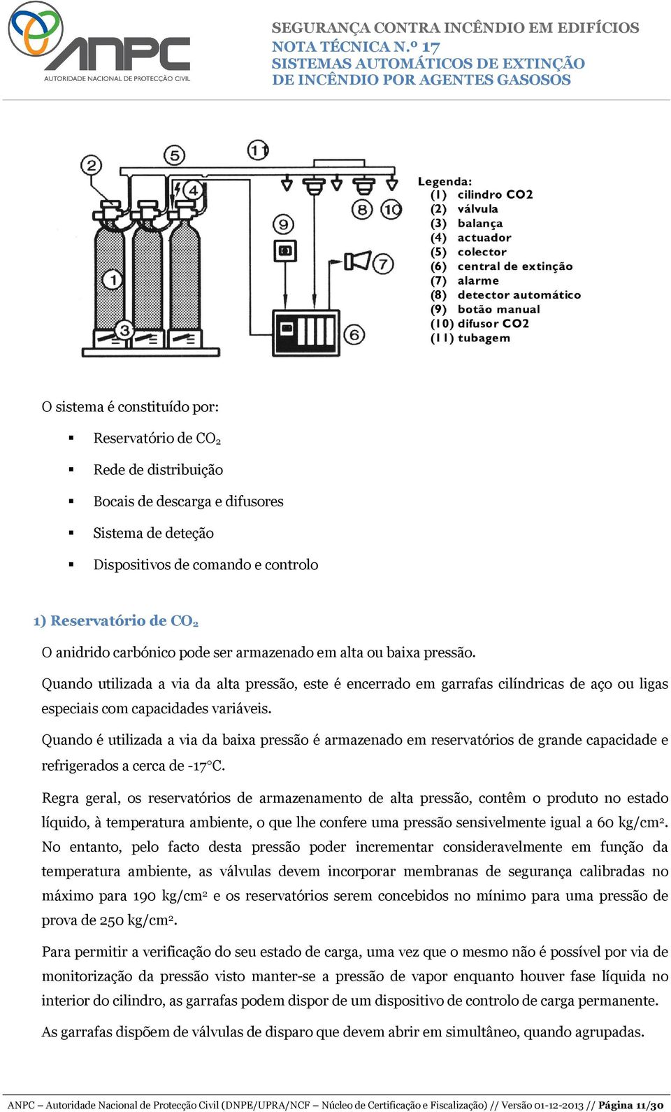 Quando é utilizada a via da baixa pressão é armazenado em reservatórios de grande capacidade e refrigerados a cerca de -17 C.