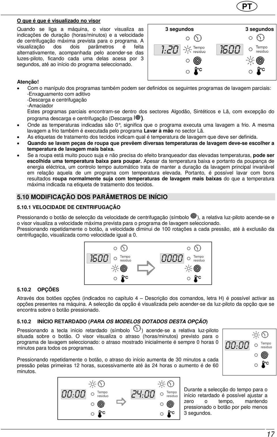 3 segundos 3 segundos Atenção!