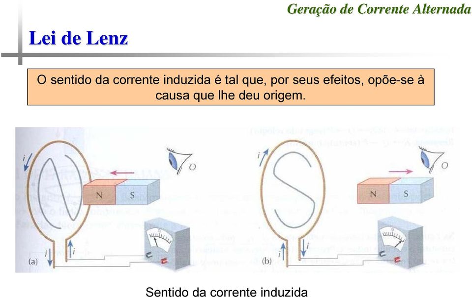 efeitos, opõe-se à causa que lhe