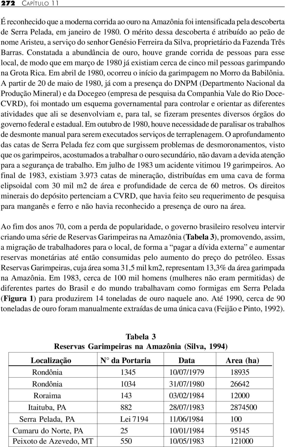 Constatada a abundância de ouro, houve grande corrida de pessoas para esse local, de modo que em março de 1980 já existiam cerca de cinco mil pessoas garimpando na Grota Rica.