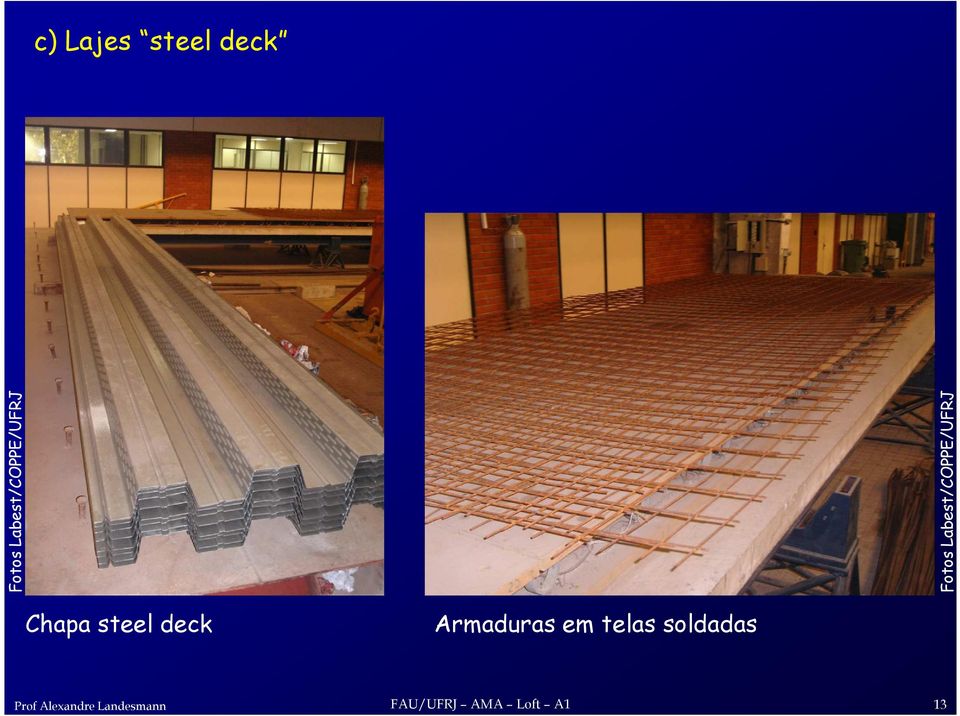 Labest/COPPE/UFRJ Chapa steel deck